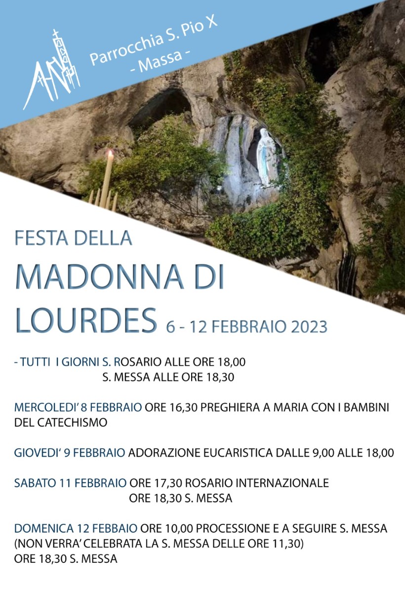 Festa Madonna di Lourdes 2023