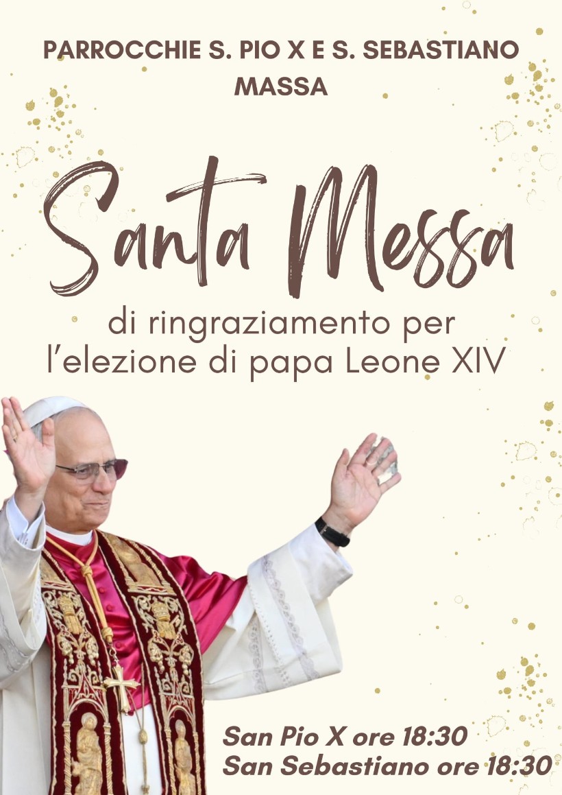 Messa Ringraziamento per Papa Leone
