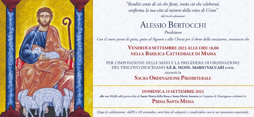Ordinazione di don Alessio Bertocchi