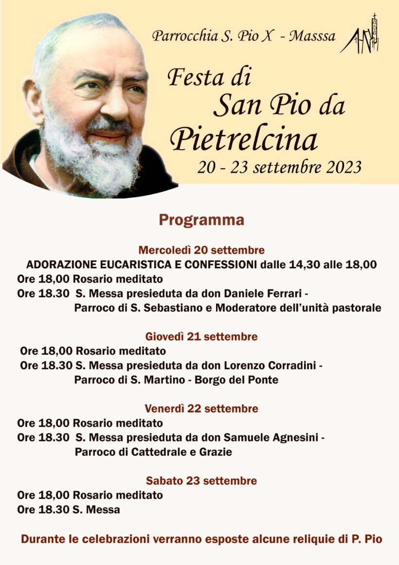 Festa di padre Pio 2023