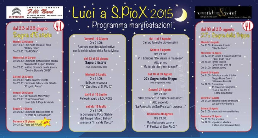 Luci a San Pio - 2015